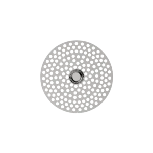 2.5 inch extra fine stainless steel milling plate for the Flower Mill Next Gen Premium